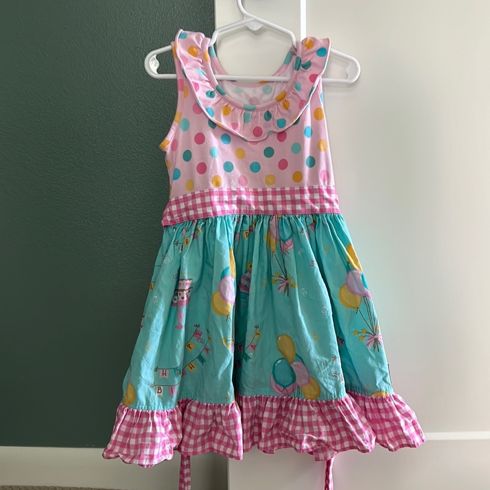 Eleanor Rose Birthday Dress: size 4-5